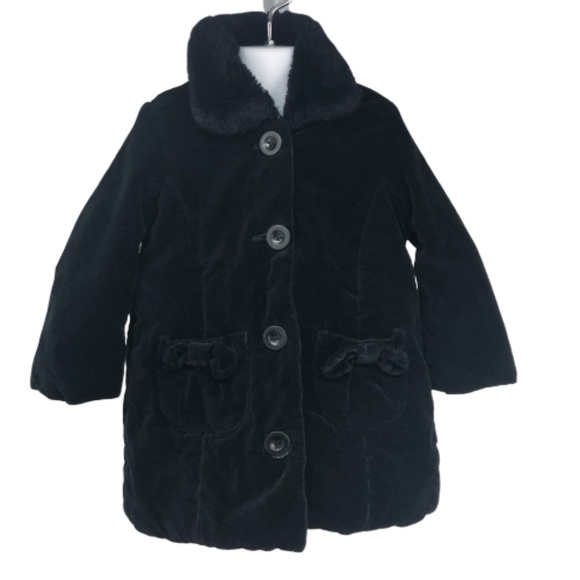 Cherokee Other - Cherokee Size 2T Black Girls Coat - A1319